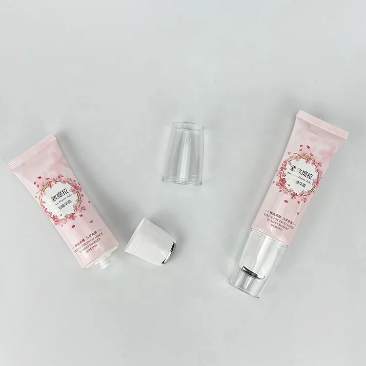 custom 10ml 15m lip gloss gel squeeze tubes customized logo blood tube and yellow gel for nude lipgloss tube