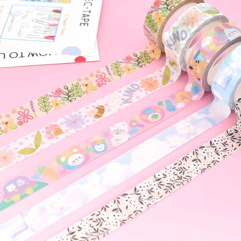 Custom Printed Eco-Friendly Wasabi Tape Top Rated Acrylic Hot Melt Adhesive for Masking Packing and Single-Sided Application