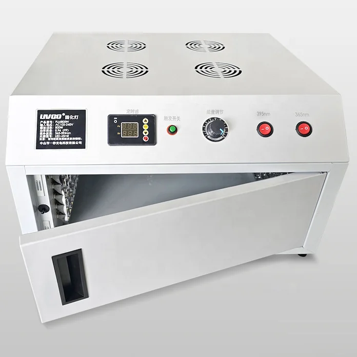 High Efficient 800W UV LED Curing Lamp ultraviolet cure lamp shadowless glue UV Resin curved flexible screen Repair Tool