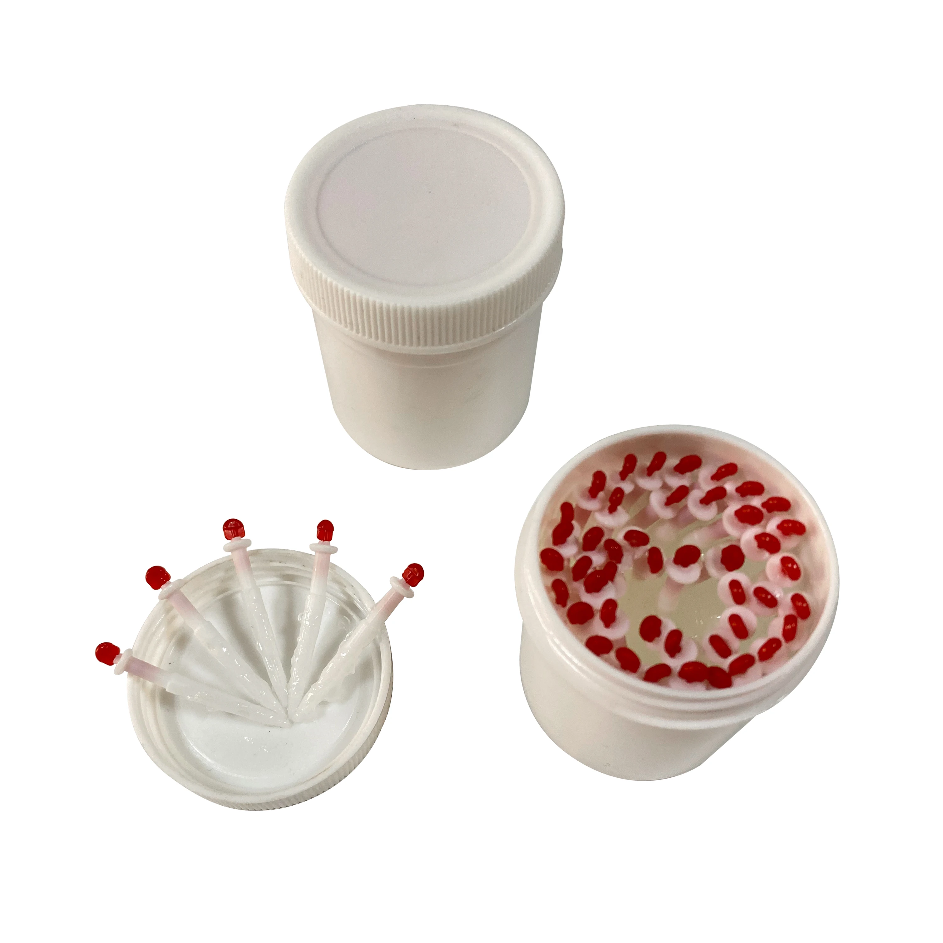 Cow Mastitis Treatment PE Material Disposable Teat Plug Dairy Cow Cattle Sheep Mastitis Teat Plug