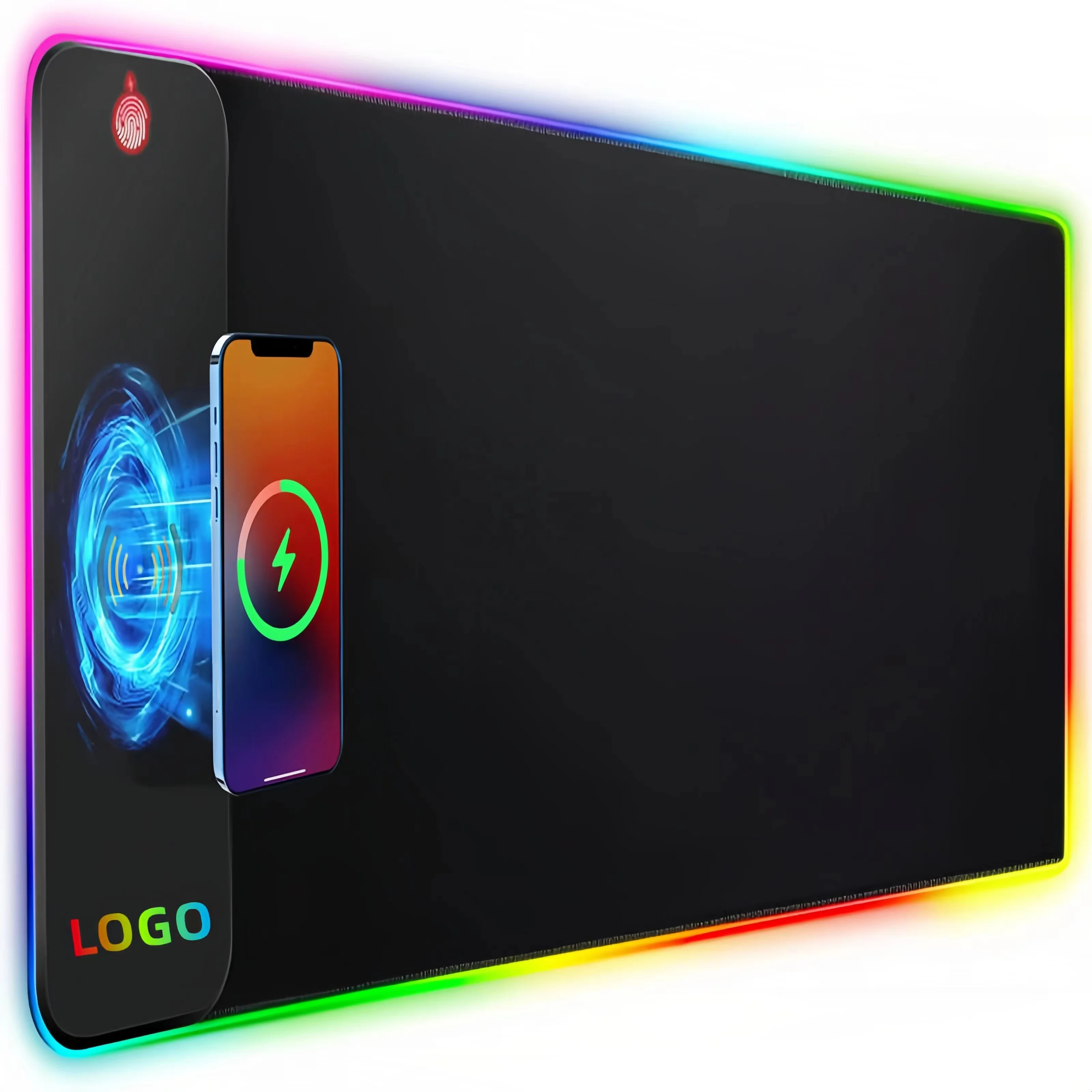 Large size Gaming Mouse Pad Laptop Computer LED RGB Soft Non-Slip Rubber Base Mouse Mat