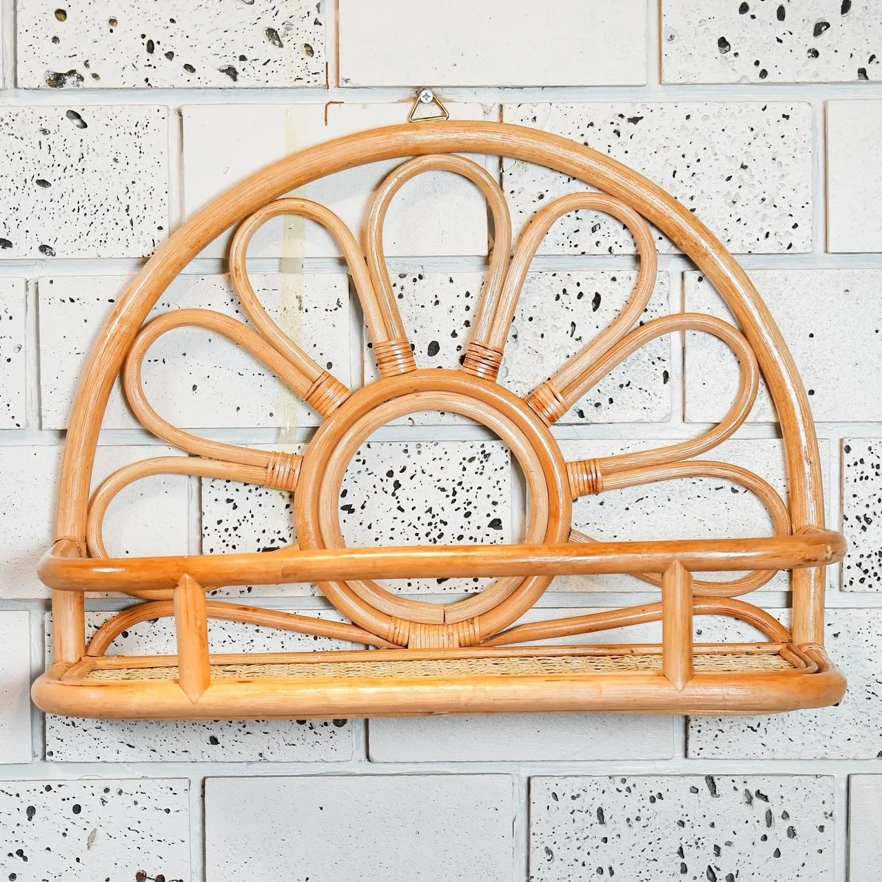 Rattan Shelf Hanger Wall Hanging Indoor From Vietnam