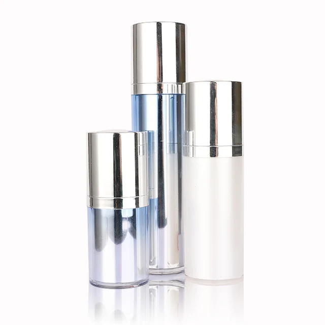 Acrylic Skincare Cosmetic Airless Dispenser Twist Lotion Pump Bottle