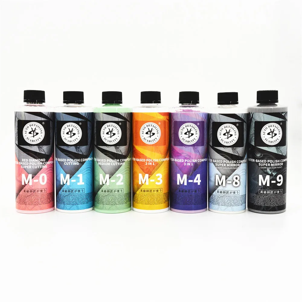 SCARCITY Luxury Gloss 500ml Paint Protection Wash Car Polish Wax Liquid