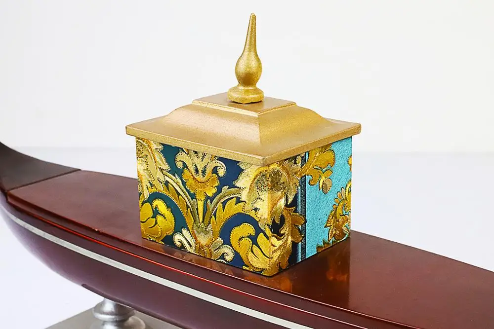 Purely handmade wooden craft boat model ship model