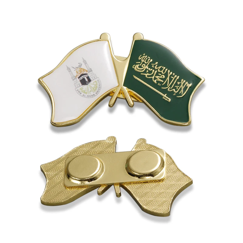 Souvenir Gift 2024 New Product Custom Design Your Own Enamel Pin Badge Clothing Magnet Epoxy Lapel  Pin Badge For Business