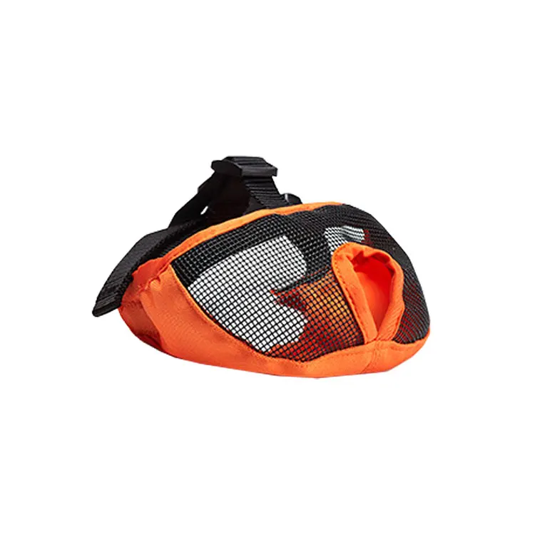 
Mesh Short Snout Pet Dog Muzzle Adjustable French Bulldog Pug Mouth Muzzle Anti Bark Bite Chew Muzzles For Dogs 