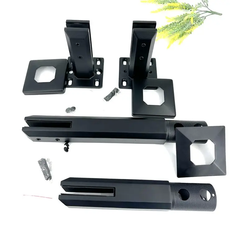 frameless glass balcony railing designs side mount glass spigot