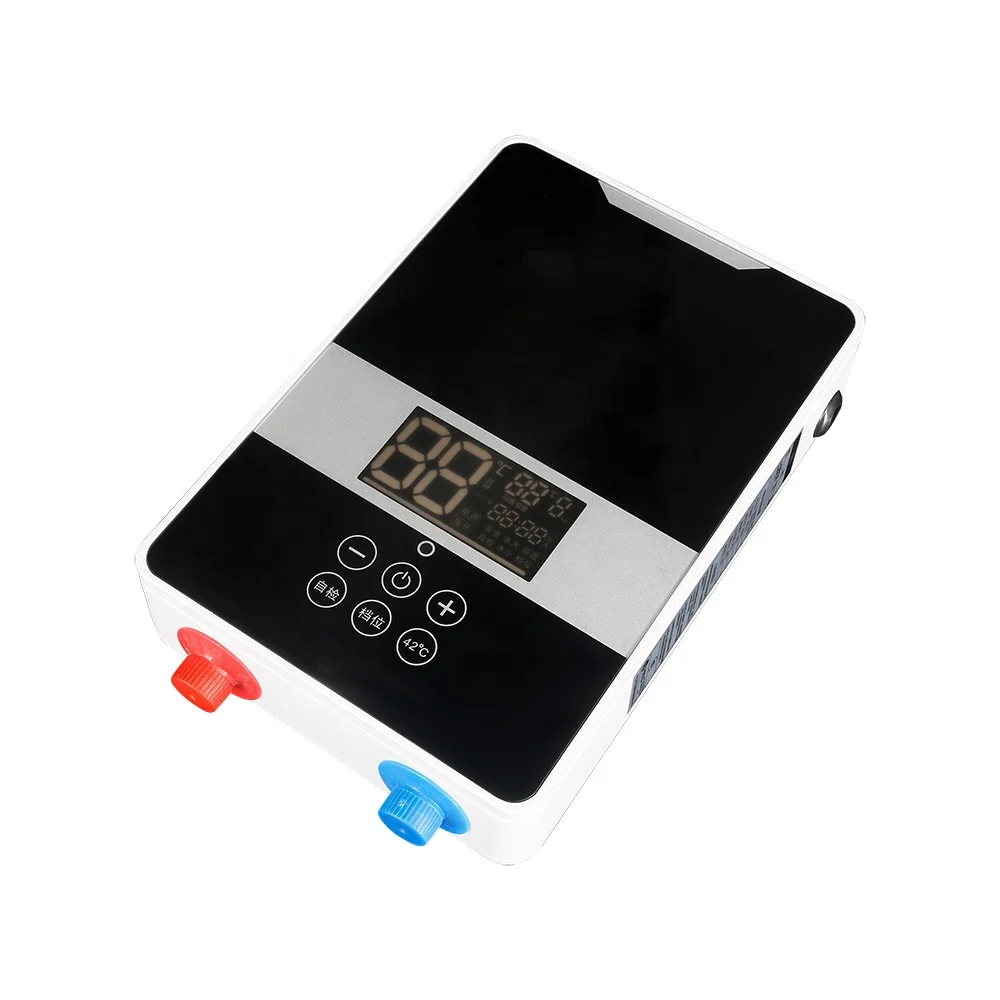 5500/6500/7500 Watts Smart Wall Mounted Bath Water Heater Instant Electric Water Heater For Kitchen/Shower