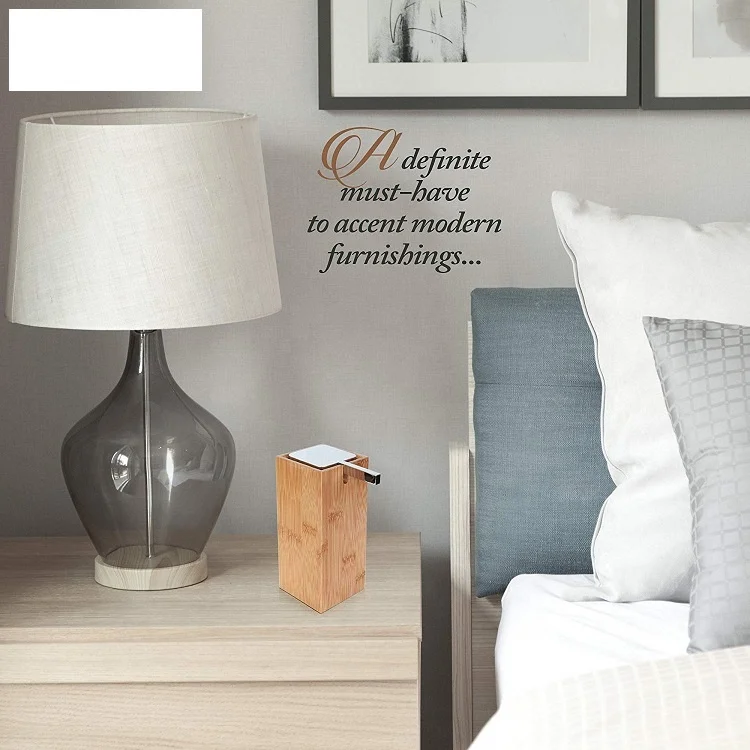 Refined-bam OEM Factory bath spa gift set bamboo dispenser