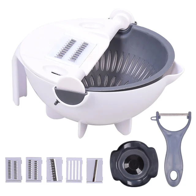 Multi-function Chopper 9 in 1 Slicer Vegetable Potato Carrot Onion Grater With Strainer Vegetable Cutter Kitchen Accessories