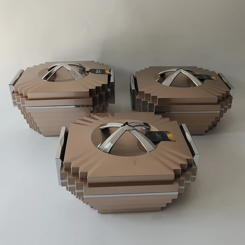 Various Thermos Ceramic Coating Cast Iron Insulated Stainless Steel Food Warmer Casserole