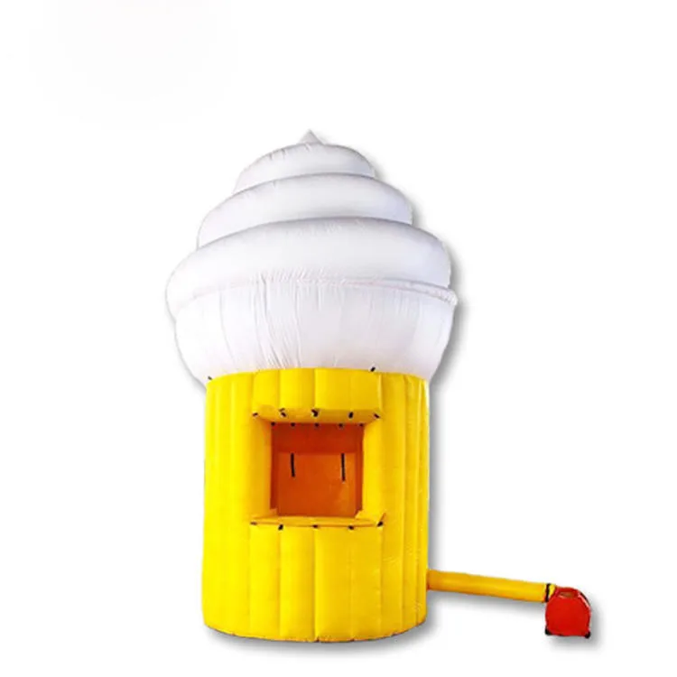 Commercial Inflatable Ice Cream Concession Stand Event Ice Cream Drink Tent Booth inflatable kiosk