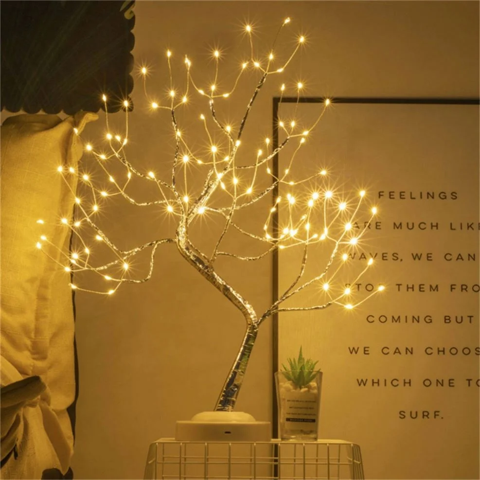 Outdoor Waterproof Remote Control Holiday Decor Lamp Christmas Tree Lights For Party