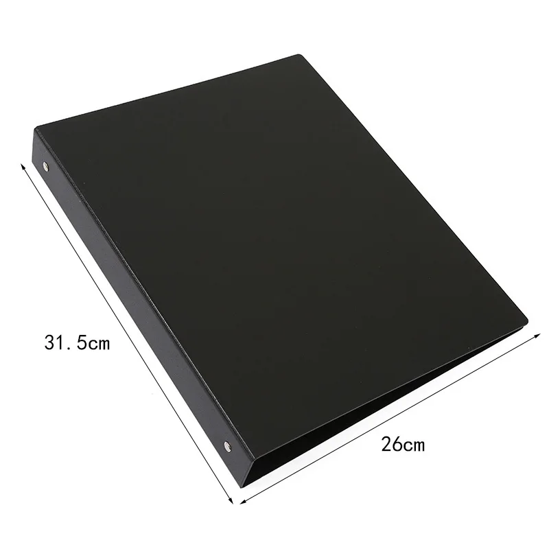 Customized PP 2D 3D 4D Ring Plastic Binders Bulk, Flexible Binder with Transparent View Cover, Plastic Binder for Office School
