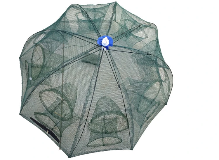 Hot Sale fishing landing net Fishing Nets fishing trap 6/8/12/16 Holes