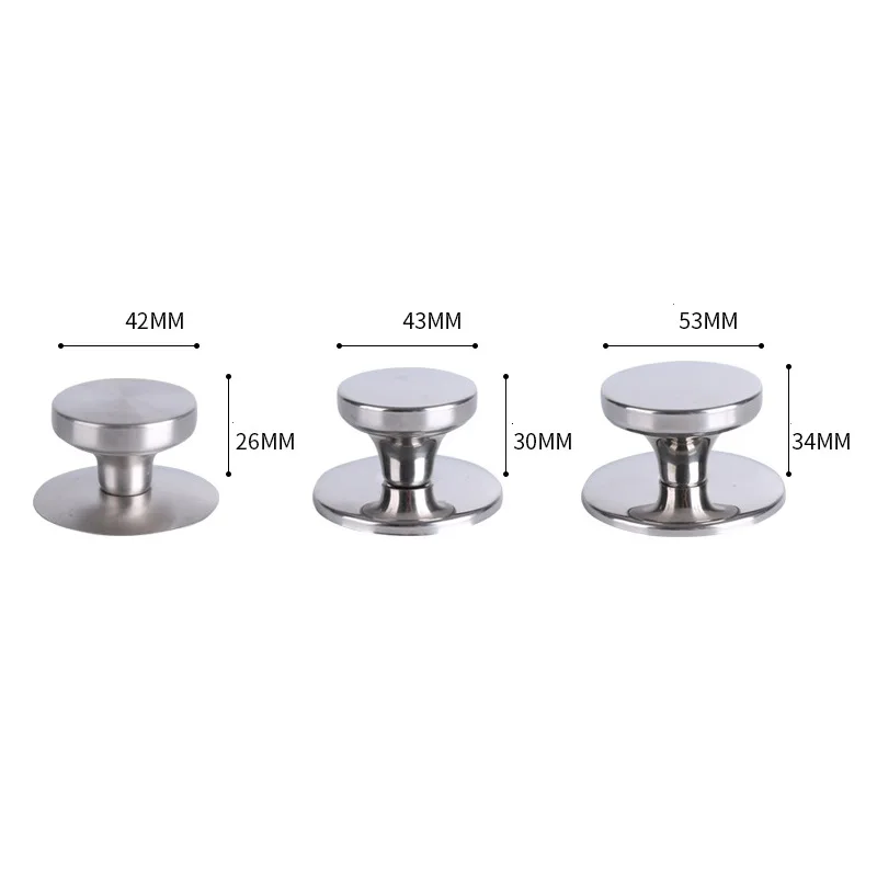 Cookware Stainless Steel Knobs For Pot And Pan Glass Lid Knob Handles and Knobs