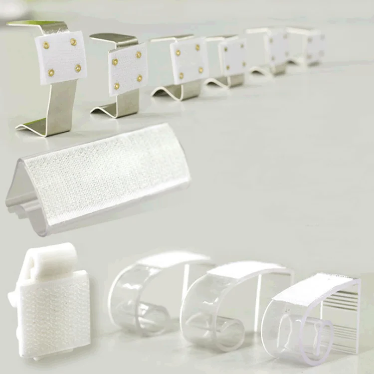 Plastic Table Skirt Skirting Cloth Clips Desk Clip Tableware