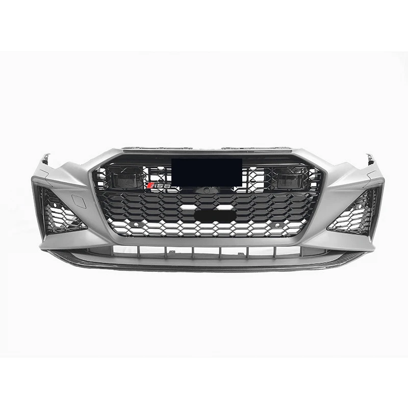 Car Accessories Body Kit Car Front Bumper with fanged front lip For Audi A6 C8 2019-2022