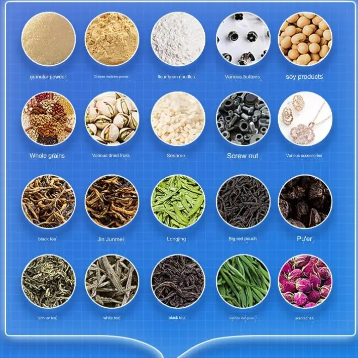 Commercial filling machine granules Automatic weighing 9.5KG Small Intelligent Powder granules Packaging machine
