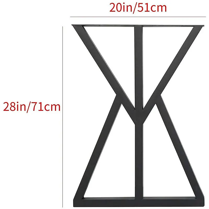 Wholesale Cheap Steel Restaurant Desk Feet Bench Coffee Dining Furniture Table Hairpin Legs
