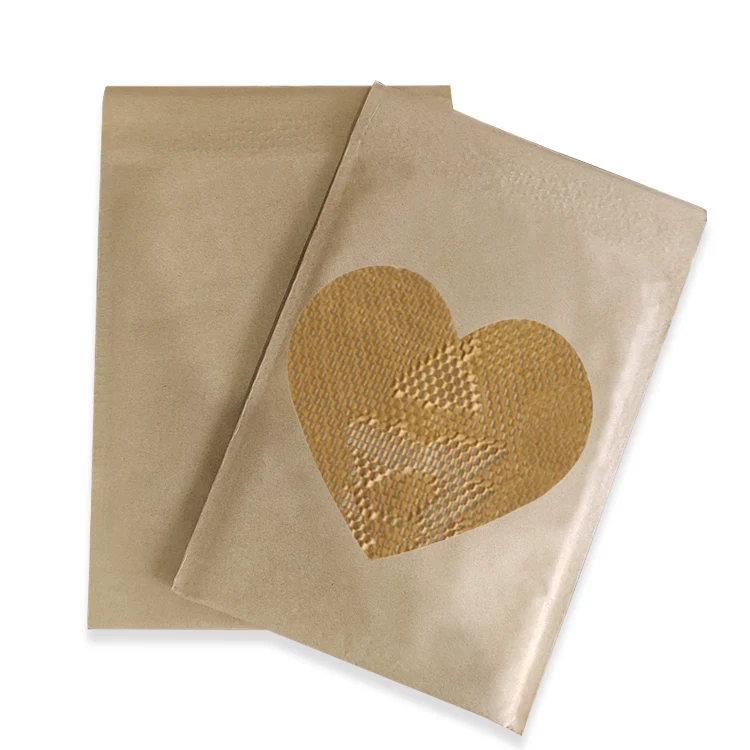 Shipping Shockproof honeycomb kraft padded custom mailers mailing bags paper padded envelope