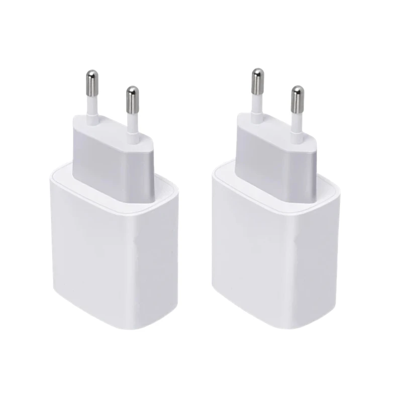 ETL FCC CE сертифицированное лучшее качество PD 20 Вт зарядное устройство супер быстрый настенный адаптер USB A + C дорожное зарядное устройство для iPhone EU US Великобритания вилки