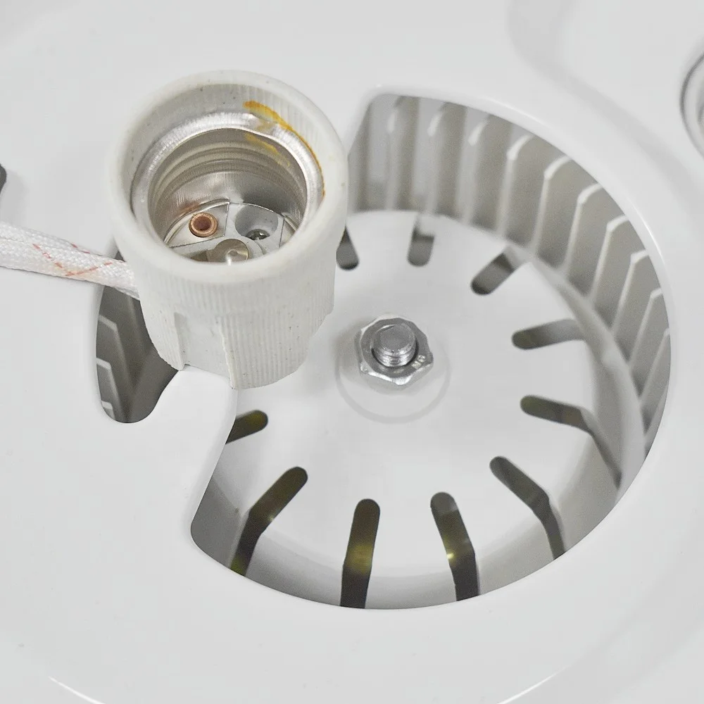 SDIAO Factory made infrared lamp bathroom heater with exhaust fan and LED light  3-in-1 ceiling mounted electric heater