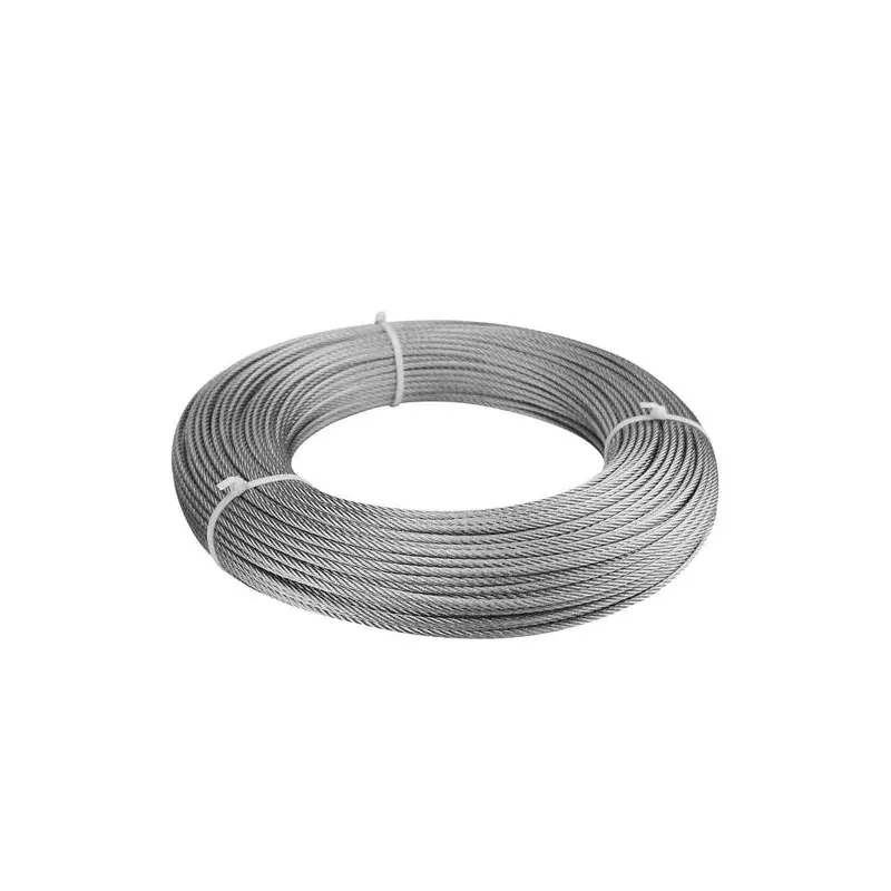 6mm 6x19+FC 7x19 electric Galvanized Carbon Steel Wire Rope