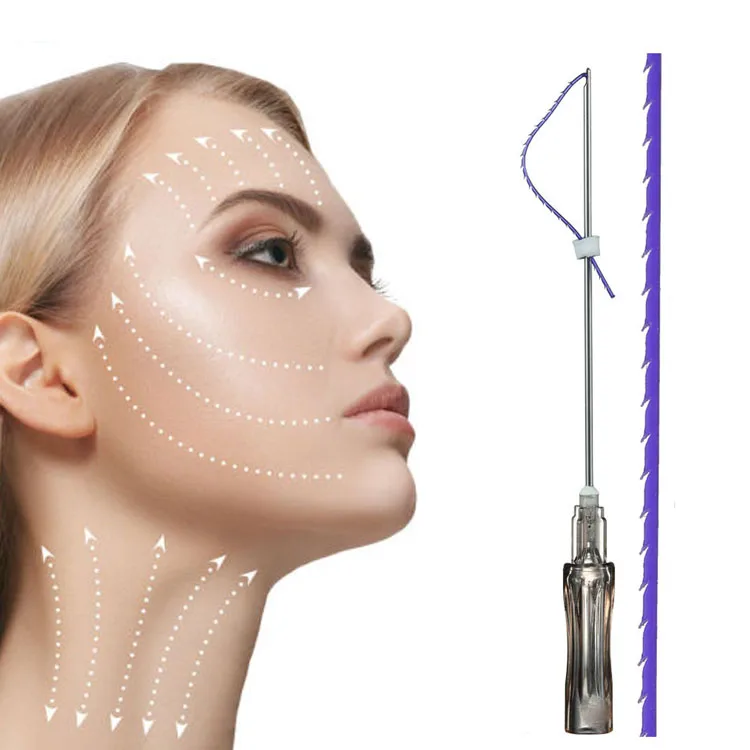 Korea V Lifting Nose Mono 3d 4d 6d 8d Face Lifting Thread Pdo Plla Pcl Cog Threads