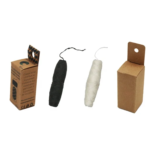 
Индивидуальная Экологически чистая шелковая Кукуруза бамбуковый уголь зубная нить со стеклянной бутылкой 