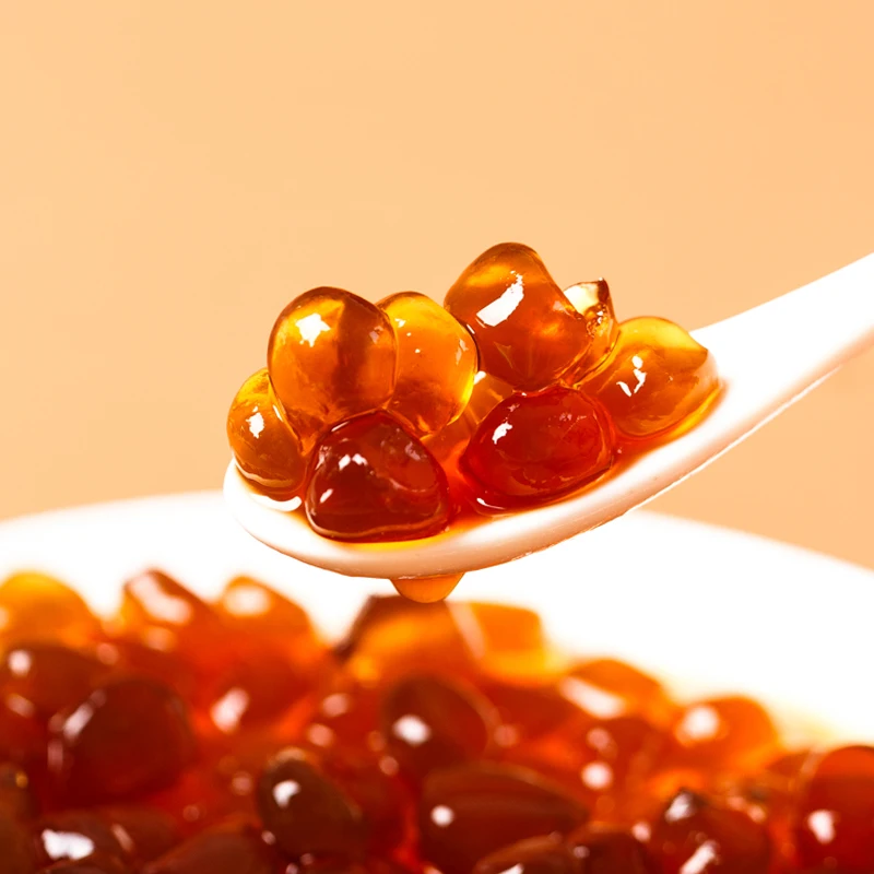 Konjac Amber Crystal Ball Crystal Ball  Flavor Beverage Milk Tea Shop Special Beverage Ingredients