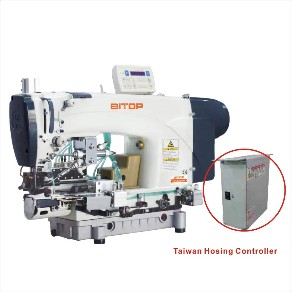 Chain stitch automatic t-shirt jean bottom hemming sewing machine