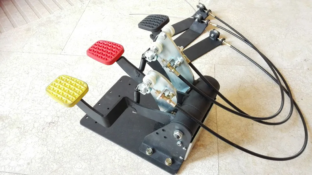 Тормоз сцепления газа, педали двойного тормоза на пассажирской стороне для инструкторов