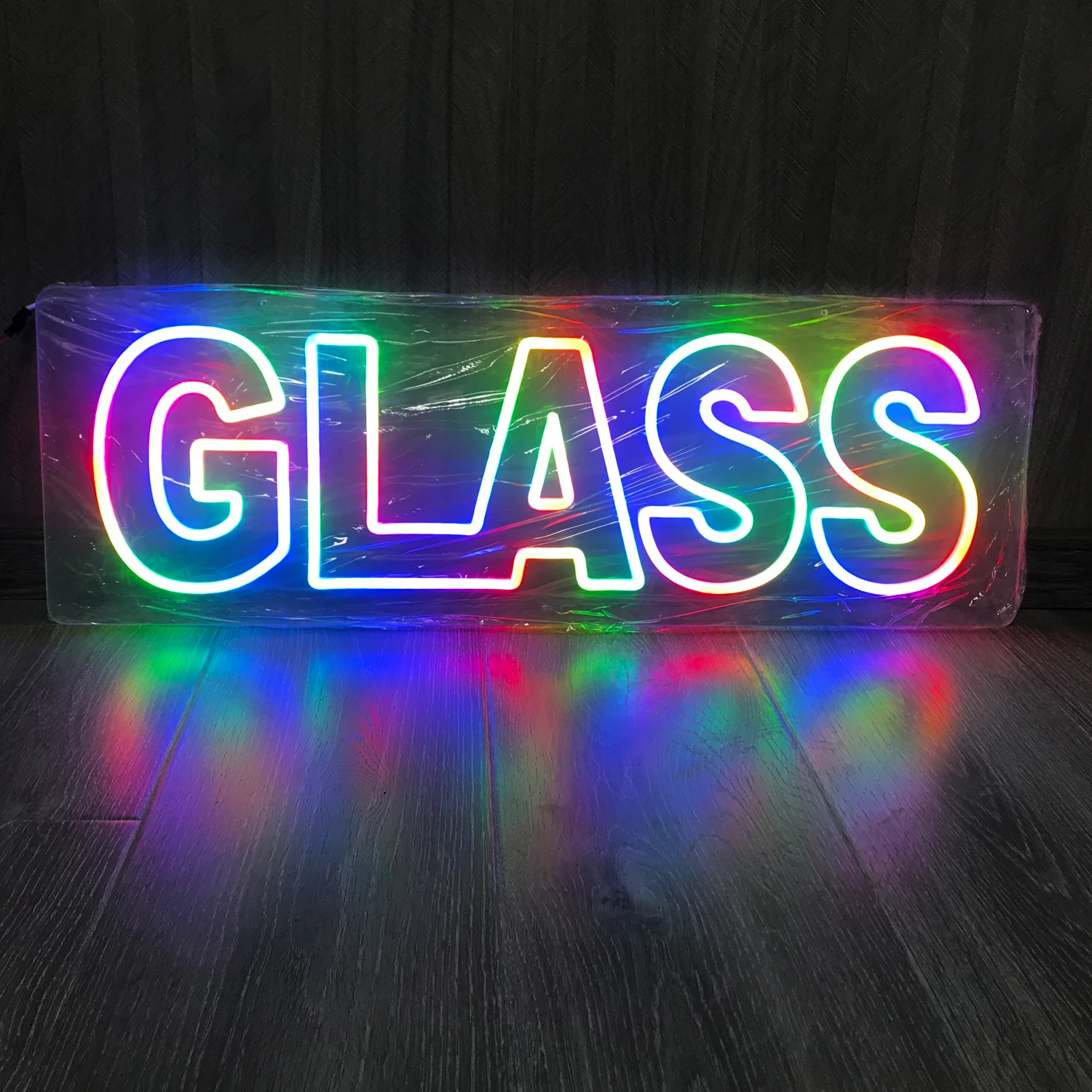 Waterproof Outdoor and indoor decoration G-lass NEON LED Store Open Sign acrylic neon led smoke shop sign