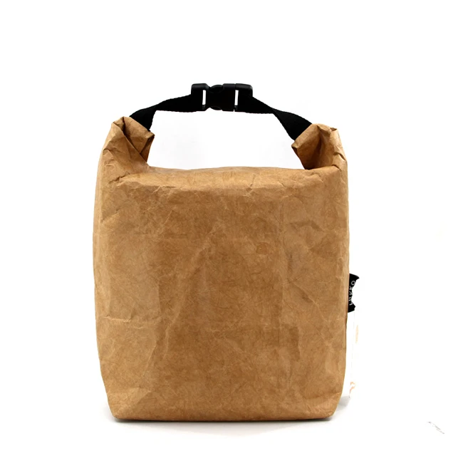 Custom Collapsible Cooler Bags  Insulated Tote Bag With Logo Eco Friendly Thermal Tyvek Paper Lunch Bag