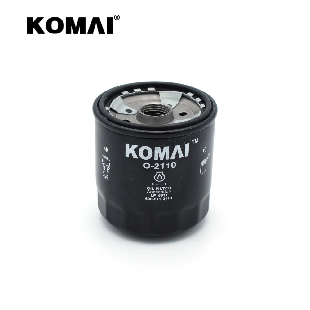 Excavator OIL Filter for PC40-1/PC40-6/PC60-2/PC60-7/PC70-6 600-211-2110 LF16011