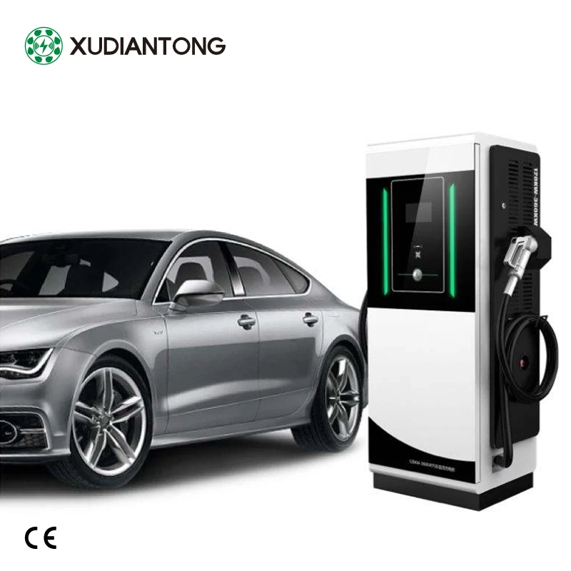 XUDIANTONG 142KW Three-in-one CHAdeMO CCS Type2 EV Charger With OCPP Credit Card Payment Electric Car Fast Charging Station