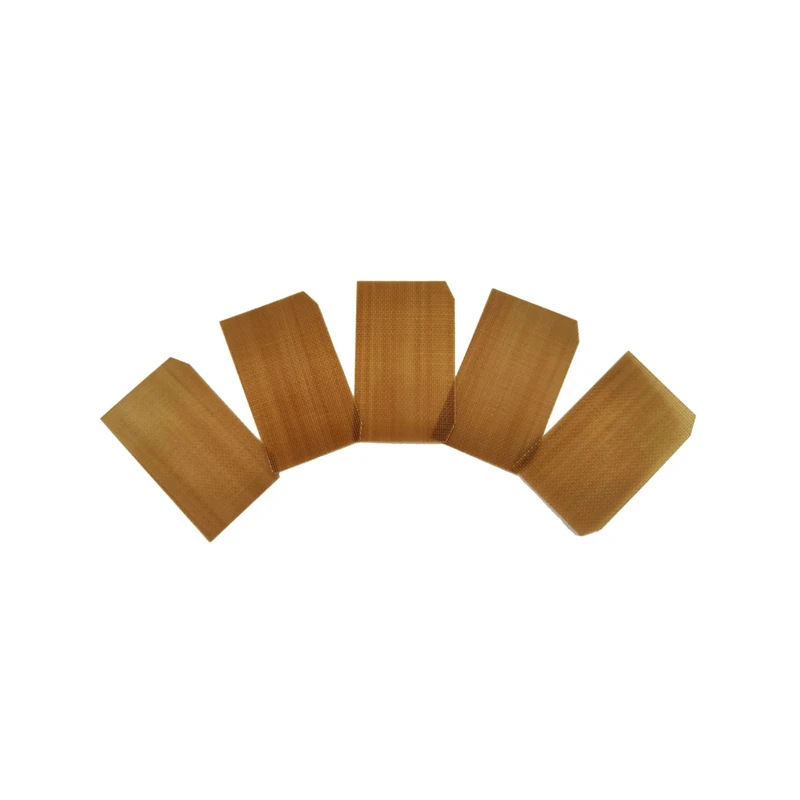 Die-cut polytetrafluoroethylene glass fabric, 100% non-stick industrial PTFE for hot presses
