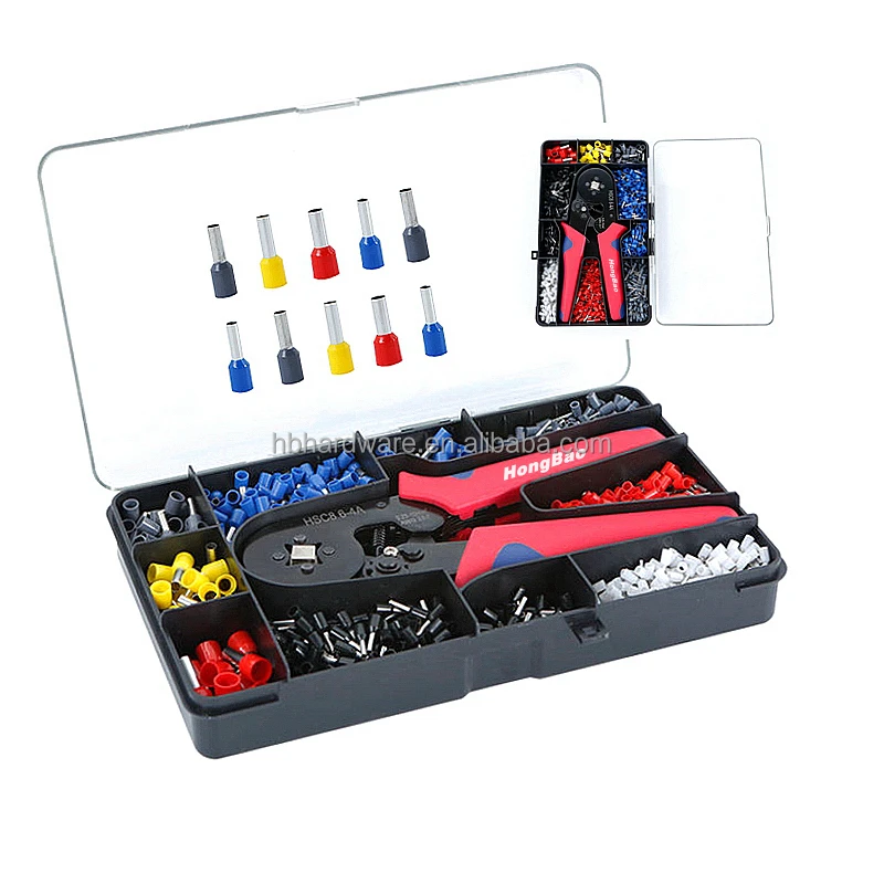Top Good Quality Multi Functional Network Terminal Clamp Connectors Tools Kit Set Cable Crimp Pliers Stripping Crimping Pliers