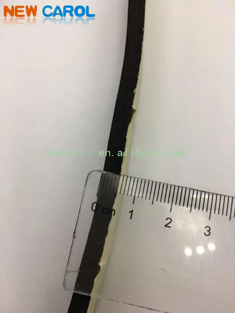 New EVA Single Sided Adhesive Tape Foam Sponge Waterproof Weather Stripping car Window Door Seal Strip