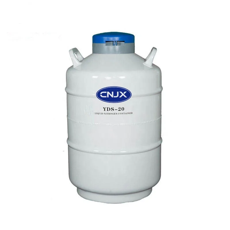 20 Liter Liquid Nitrogen Tank Cryogenic Storage Container Dewar Tank