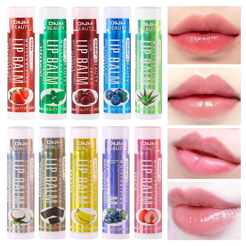 Beauty Custom Vitamin C Mini Natural Pink Color Change Lip Balm For Women And Girls