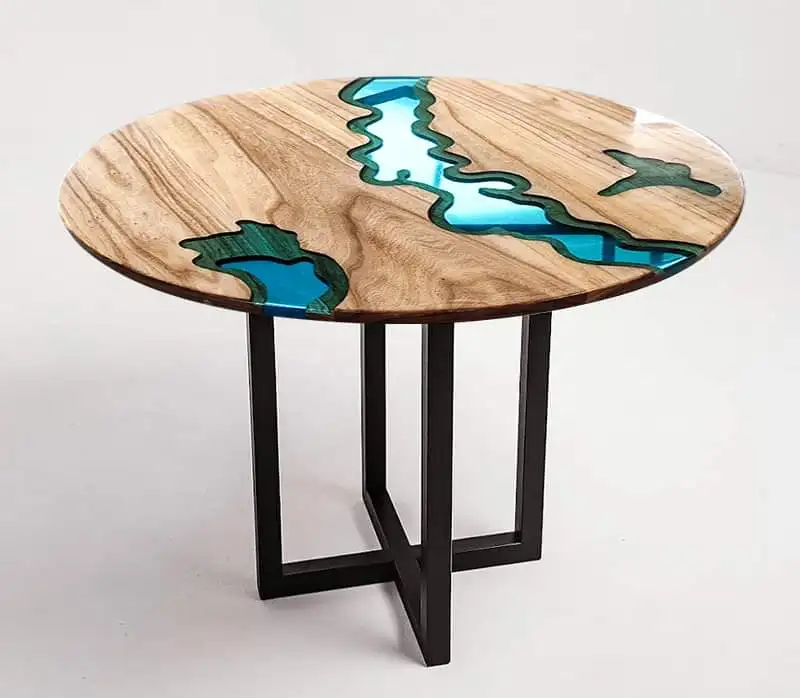 Liquid Crystal Clear Epoxy Resin and Hardener Epoxy Resin Kit Epoxy Resin AB Glue For Table Top