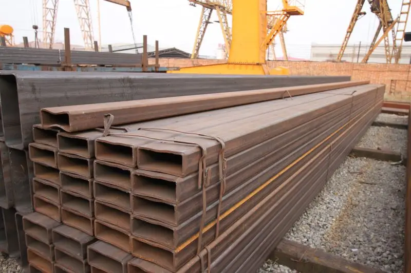 Hollow Section Different Sizes Of Spot Cargo Square Galvanized Pipes 40x80 Rectangular Steel Pipe