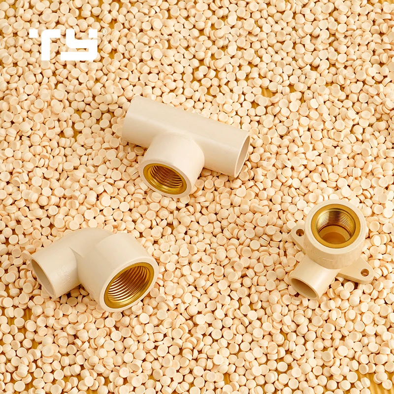 TY brand China Plumbing Pipe Manufacturer CPVC Fittings ASTM 2846 CPVC Pipe And Fittings For Hot Water