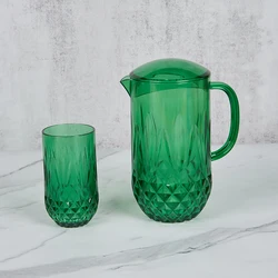 Wedding Green Plastic Wine Glass Manufacture Drink Glasses