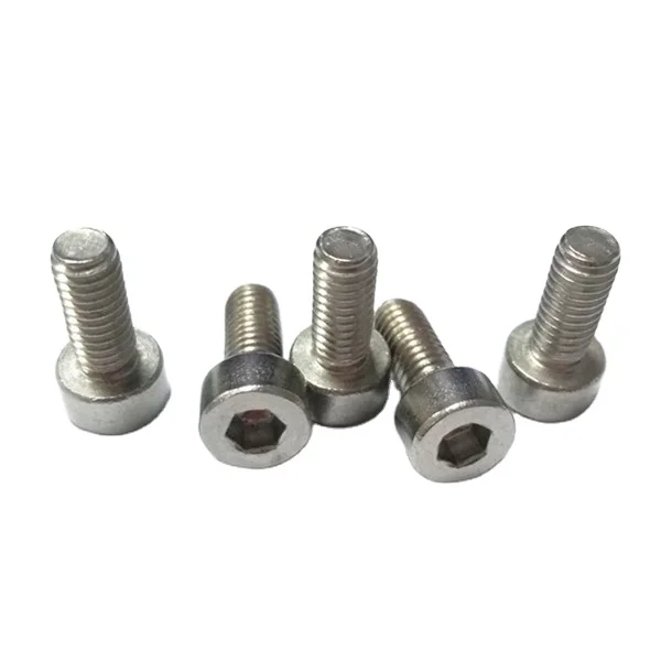 DIN912 SS201 / SS202 / SS667 / SS304 / SS316 Stainless steel polishing / phosphated Hex Socket Cap machine Screws