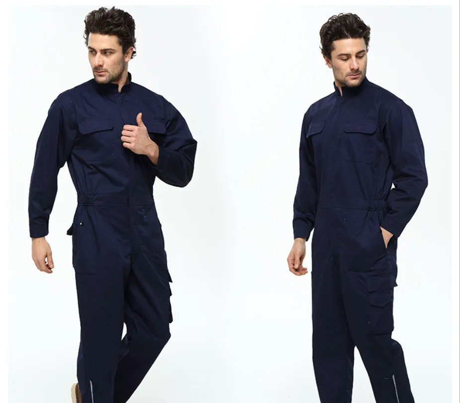 Breathable Workwear Set Staff Mechanic Engineering Repairman Custom Acceptable Work Cloths Uniforms