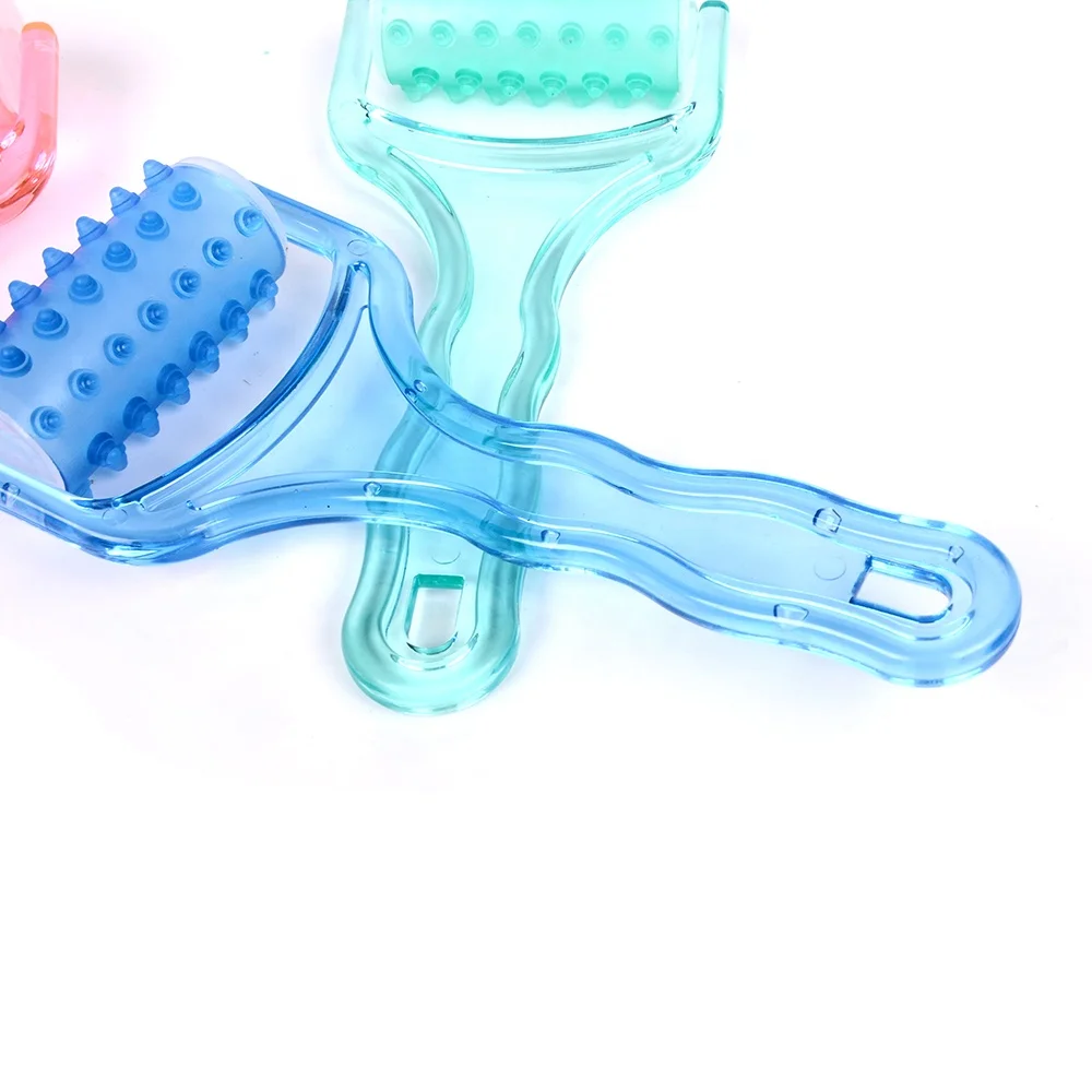 Handheld Roller Massage Mini Plastic Face Massager Tool Anti Cellulite Remover  Neck Full Body Massage Roller